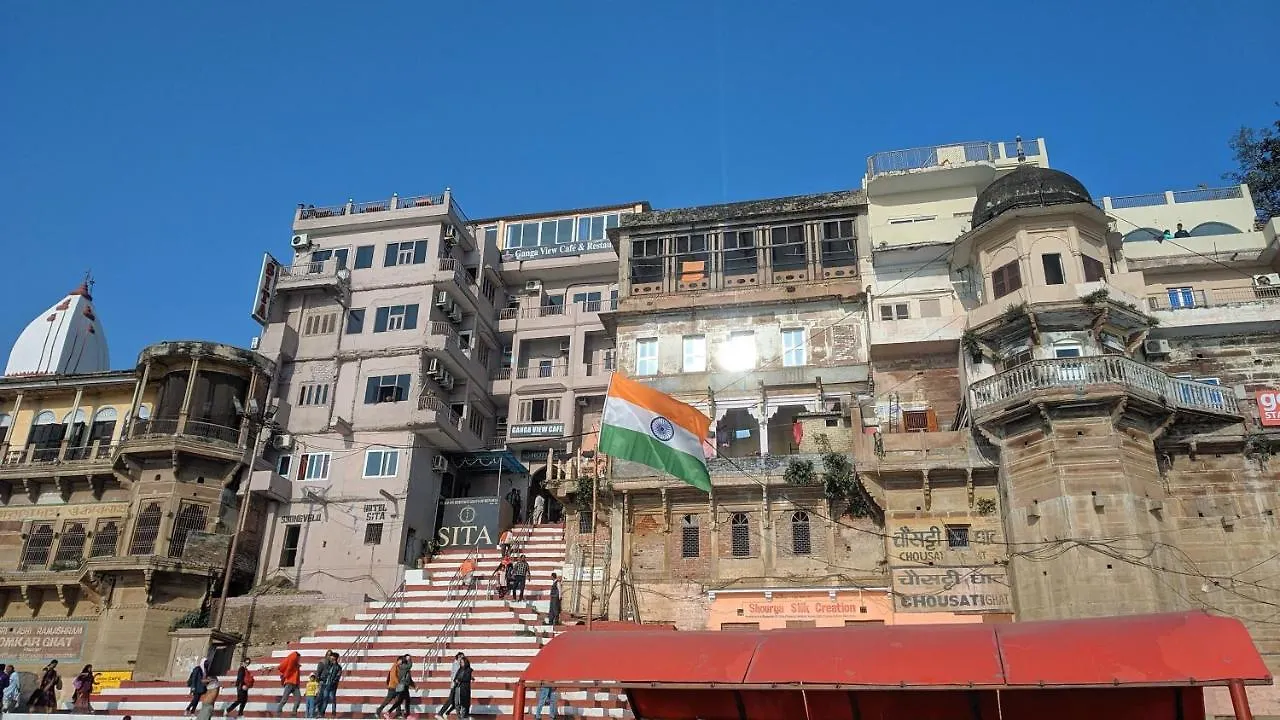 Hotel Sita Palace On Heritage Ghats Of Benaras Varanasi